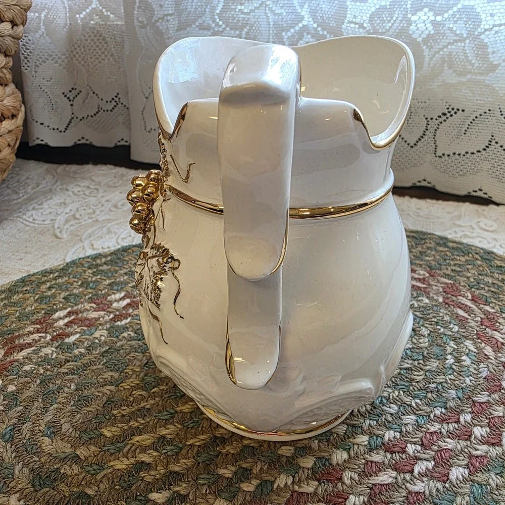 Vintage Ceramic Small Pitcher 5